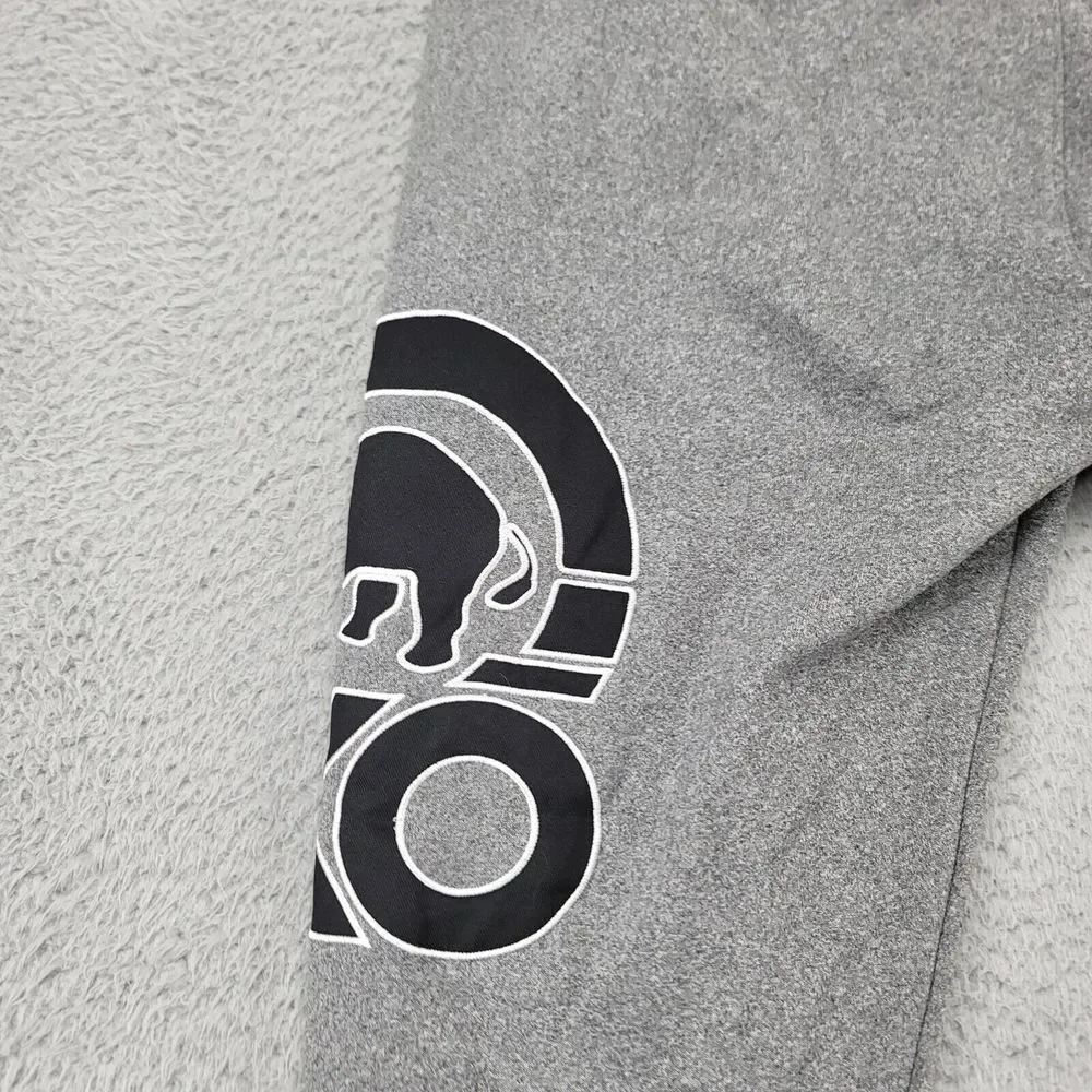 Ecko Unltd. Pants Mens Medium Gray Cuffed Jogger Spellout Athleisure Casual Logo